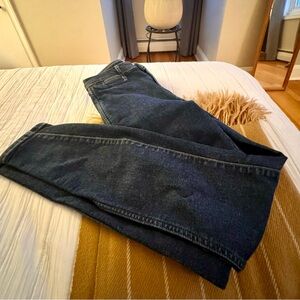 Everlane women’s Way High Skinny Jean. High-quality with some stretch to them.